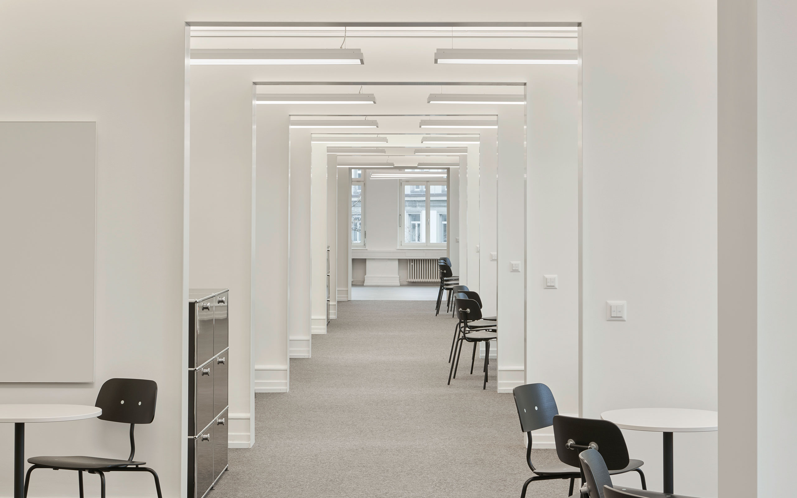 Arbeitswelten. Buero. Arbeitsbereich. Mieterausbau. Detecon Schweiz - MACH Architektur.